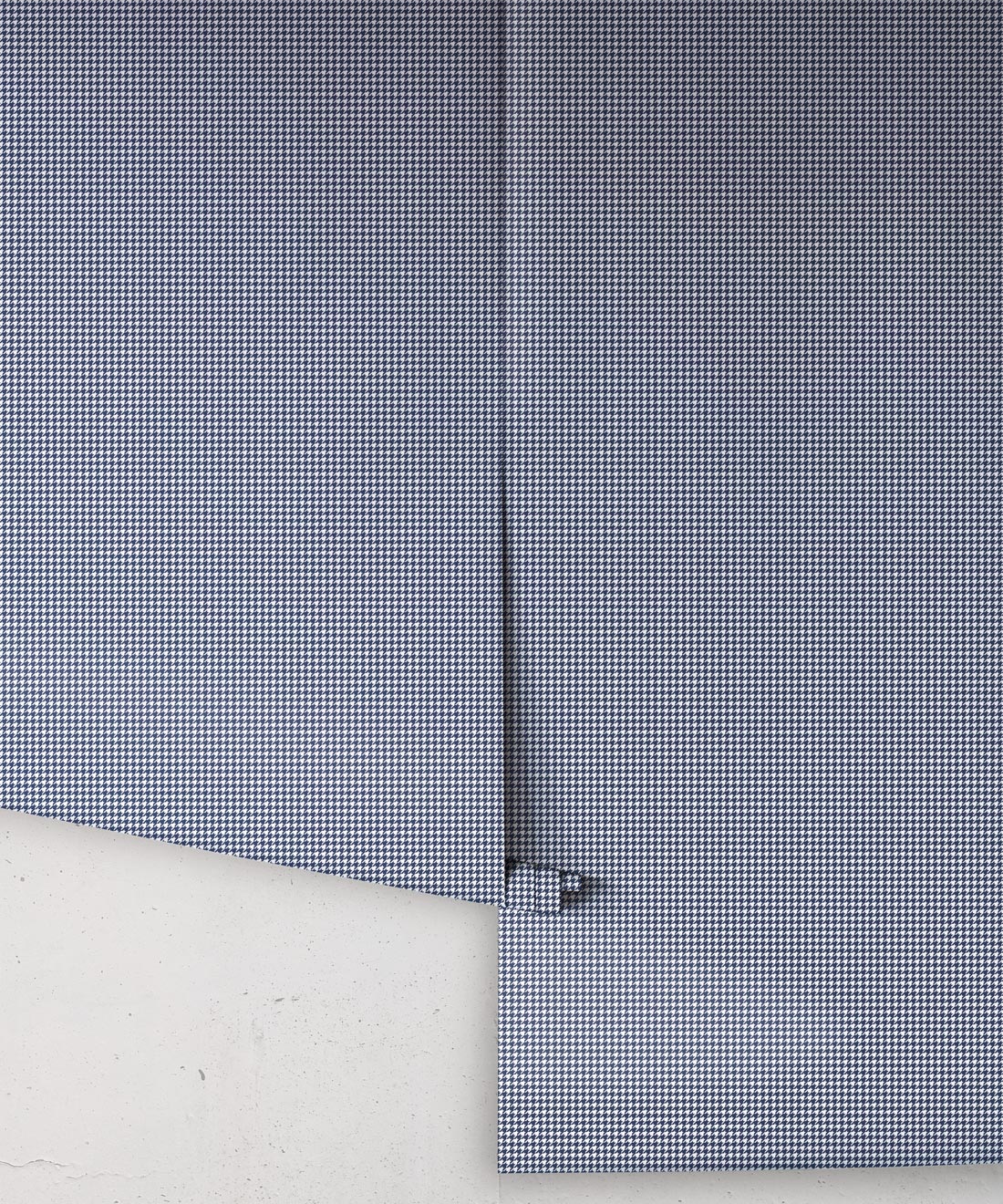 Hounds Tooth Wallpaper, Navy