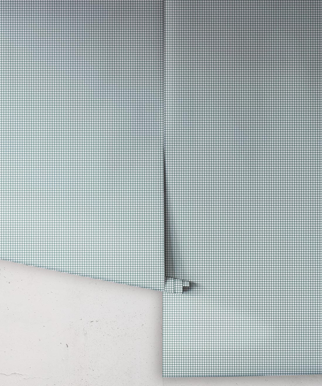 Hounds Tooth Wallpaper, Pewter