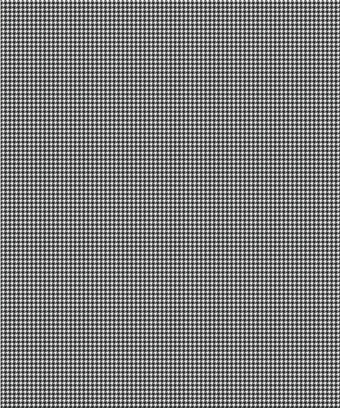 Hounds Tooth Wallpaper, Black & White