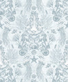 Oceania Damask Wallpaper, Aqua