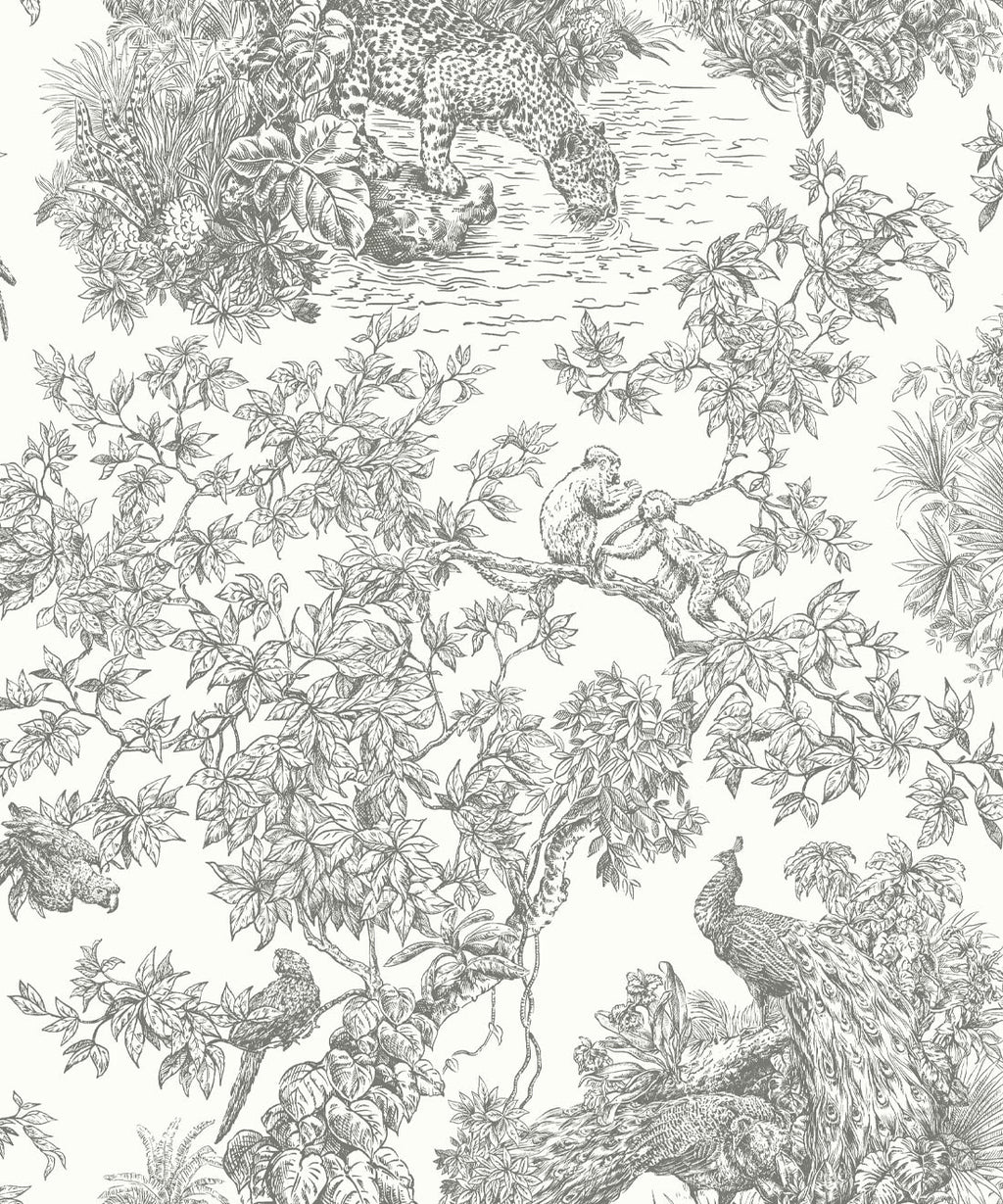 Sinharaja Wallpaper, Grey