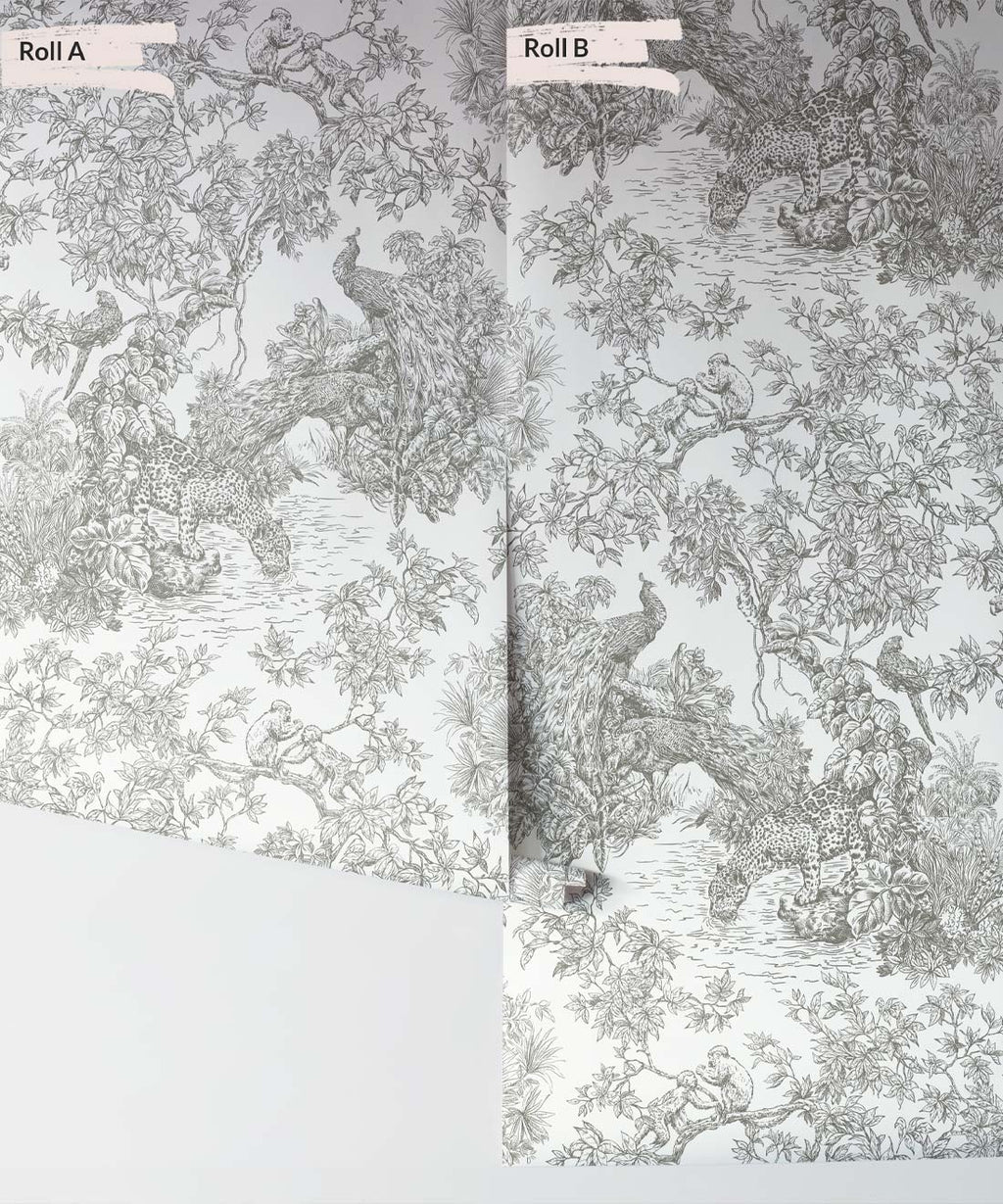 Sinharaja Wallpaper, Grey