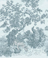Sinharaja Mural, Blue