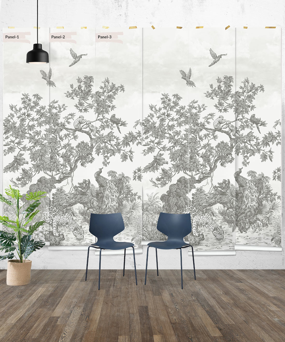 Sinharaja Mural, Gray