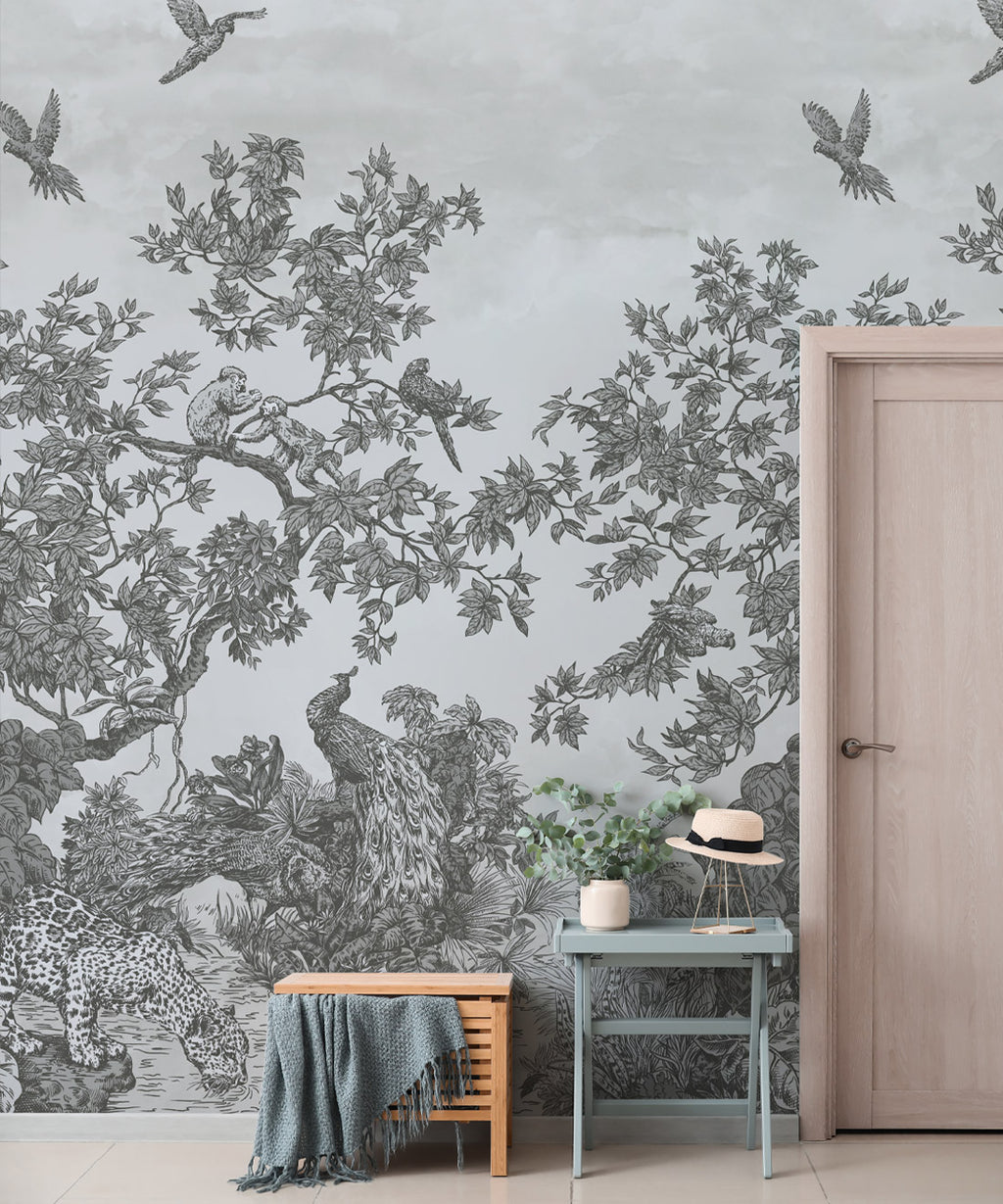 Sinharaja Mural, Gray