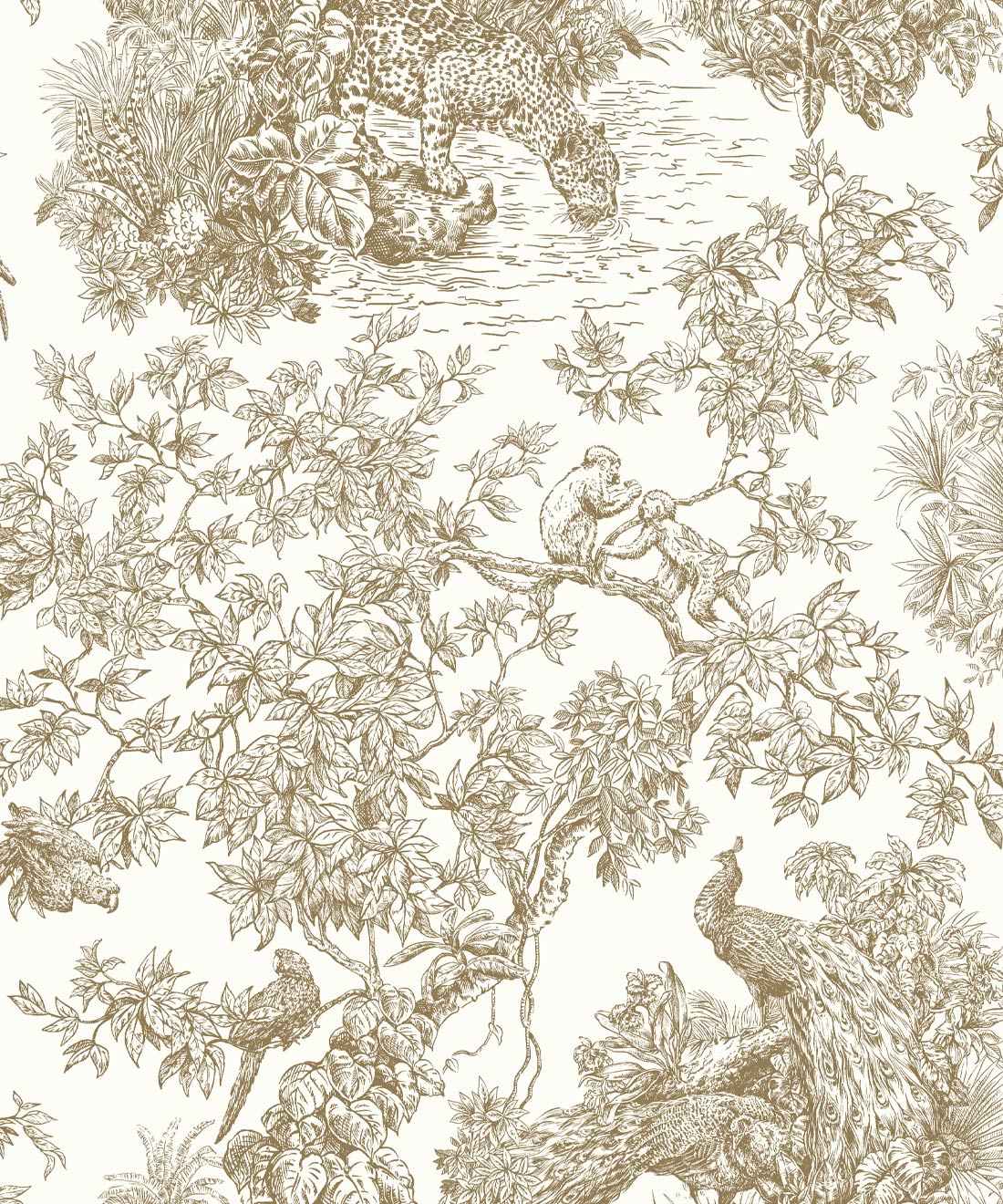 Sinharaja Wallpaper, Ochre