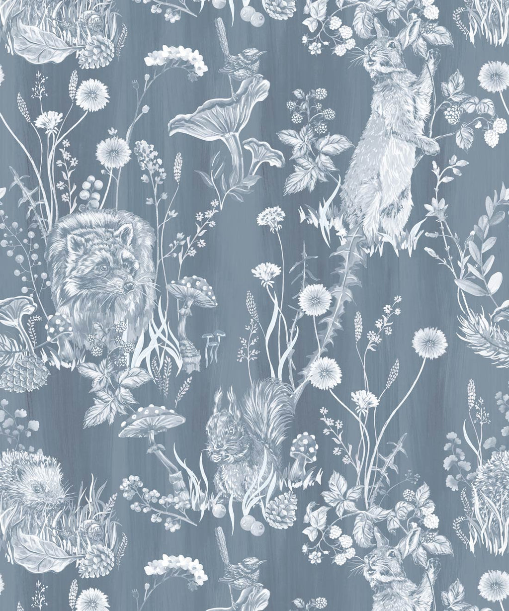 Woodland Friends Wallpaper, Arctic