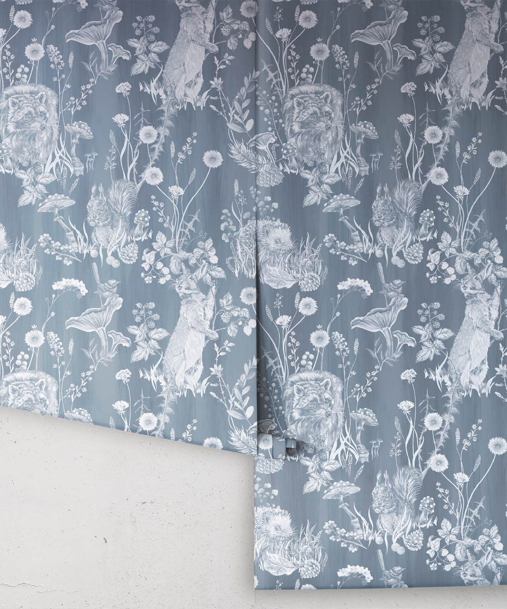 Woodland Friends Wallpaper, Arctic