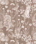 Woodland Friends Wallpaper, Ecru