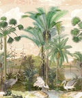 South Asian Subcontinent Mural, Pink