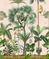 Indian Summer Mural, Pink