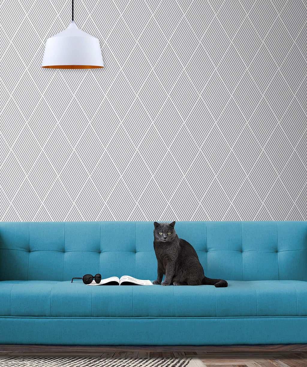 Dash Wallpaper, Grey