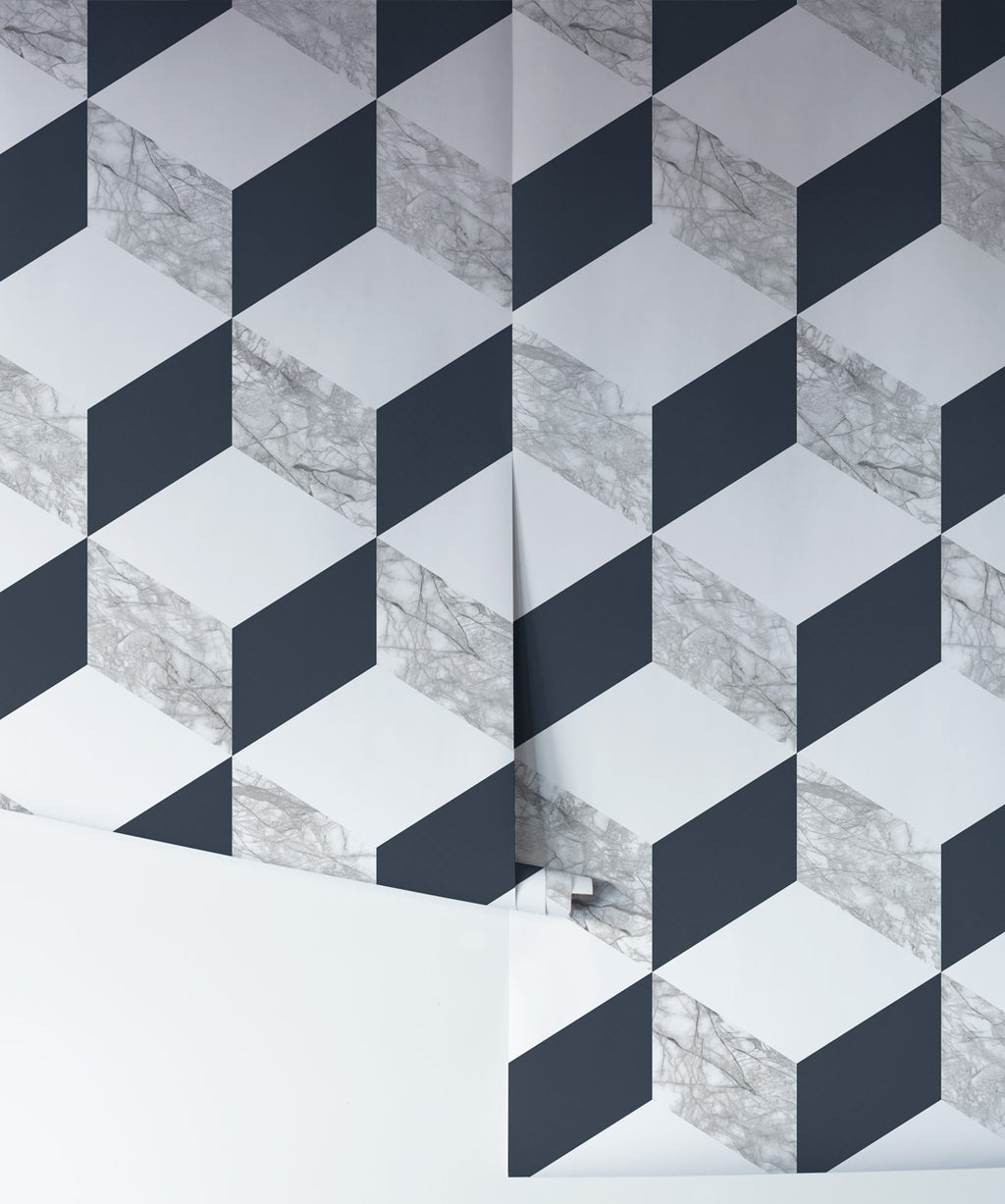 Marble Block Wallpaper