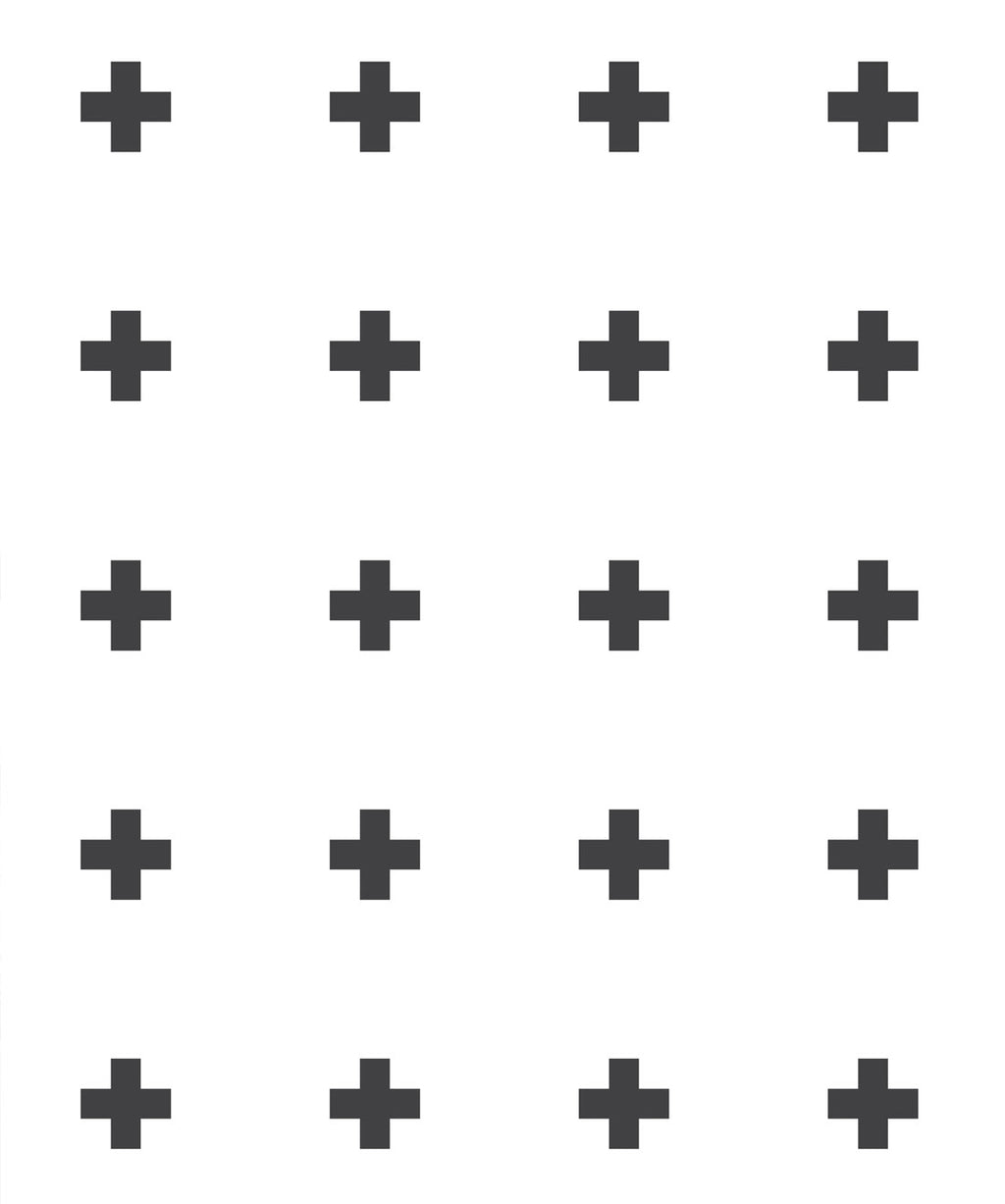 Plus Sign Wallpaper, Black