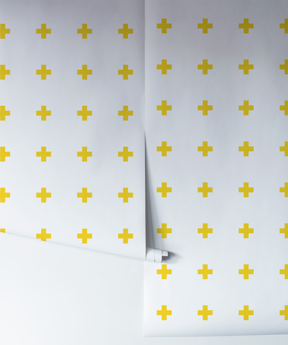 Plus Sign Wallpaper, Yellow