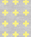 Swiss Linen Wallpaper, Yellow