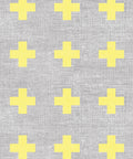 Swiss Linen Wallpaper, Yellow