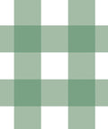Mel’s Buffalo Check Wallpaper, Green