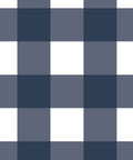 Mel’s Buffalo Check Wallpaper, Navy