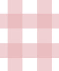 Mel’s Buffalo Check Wallpaper, Pink