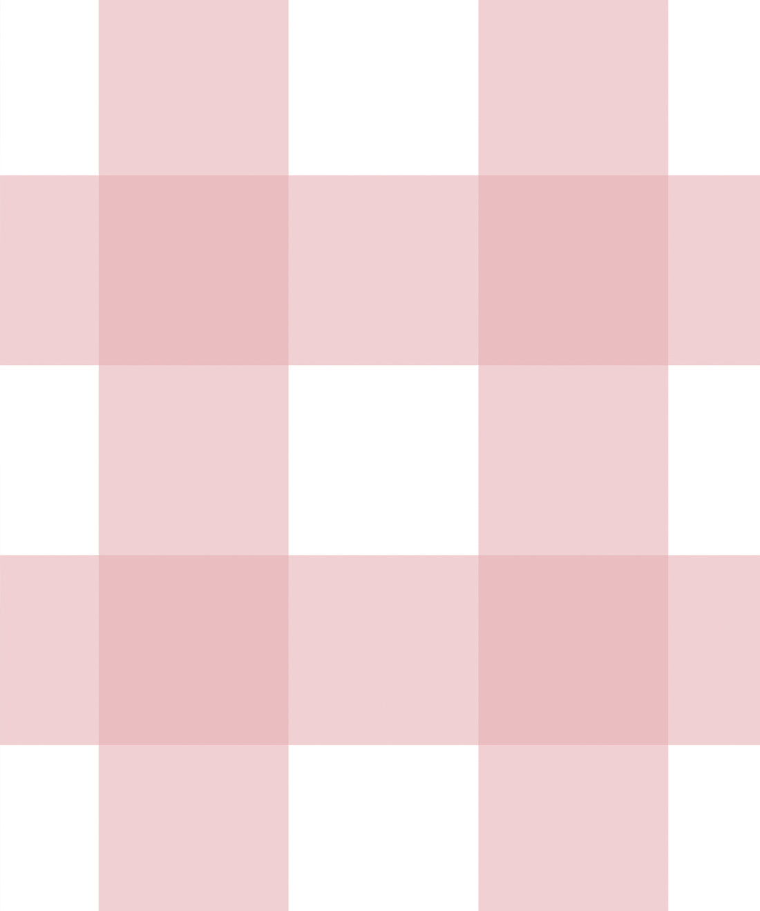 Mel’s Buffalo Check Wallpaper, Pink