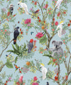 Australia Wallpaper, Powder Blue