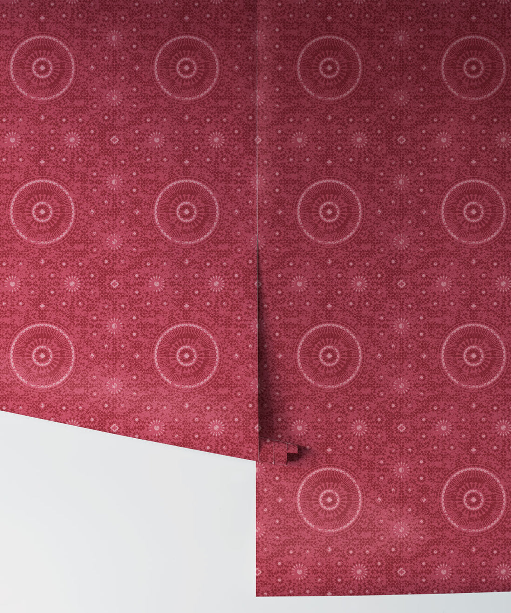 Abu Dhabi Wallpaper, Crimson