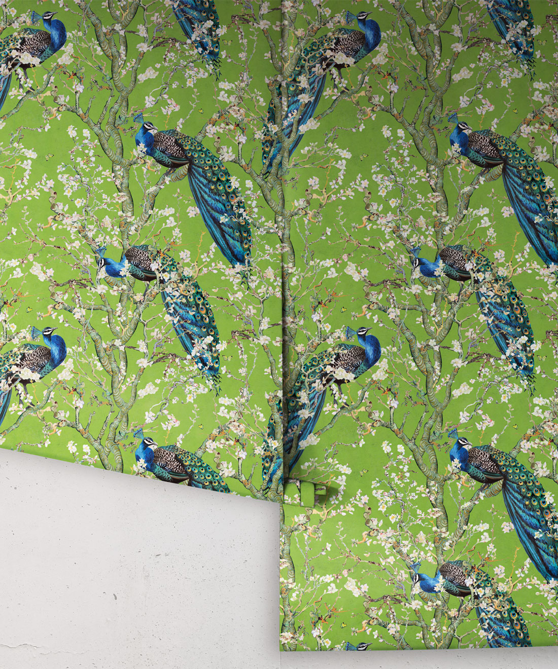Almond Blossom Wallpaper, Chartreuse