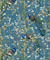 Almond Blossom Wallpaper, Royal Blue