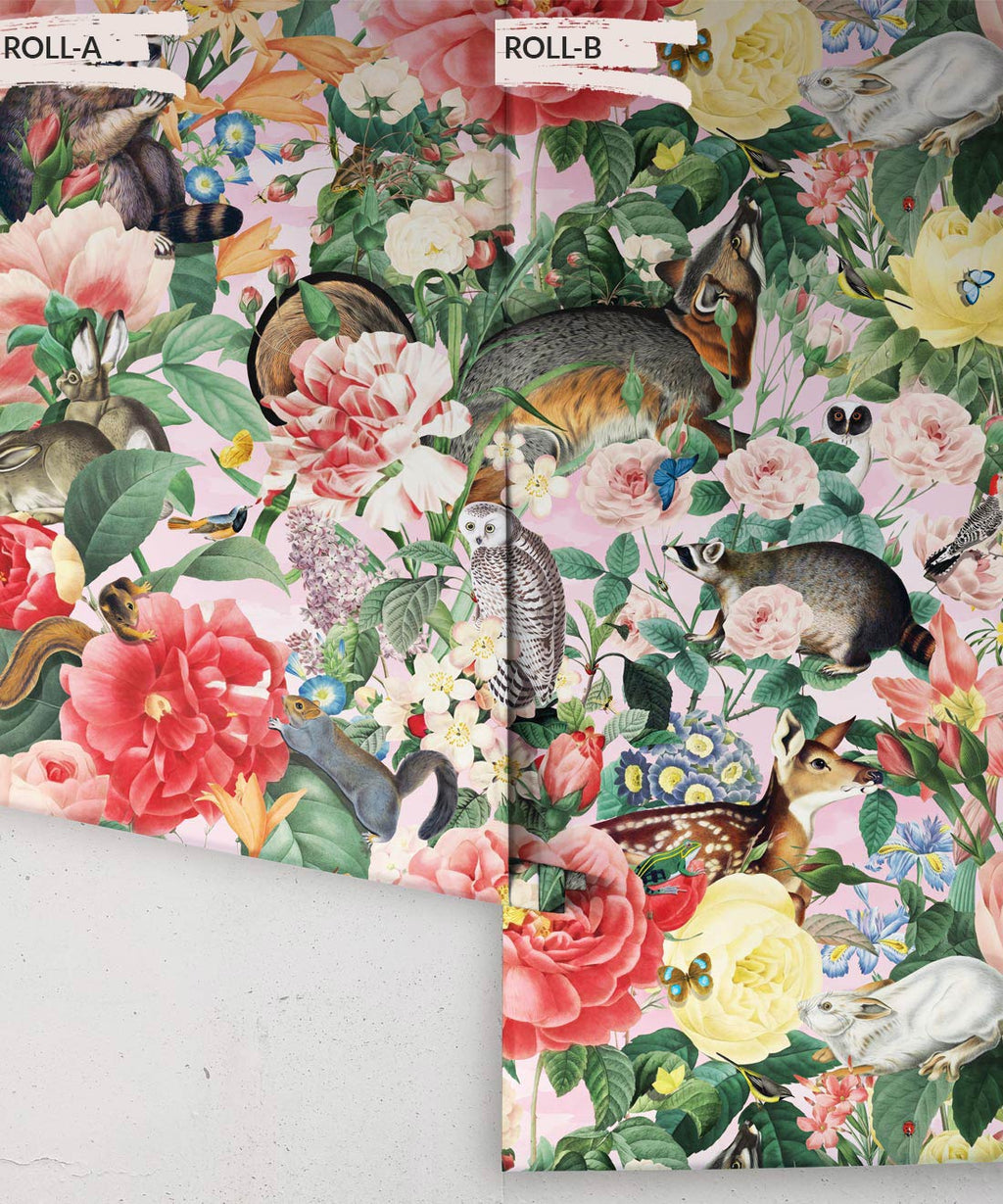 Bush Bouquet Spring Wallpaper, Coral