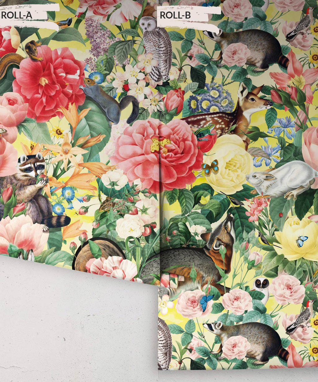 Bush Bouquet Spring Wallpaper, Lemon