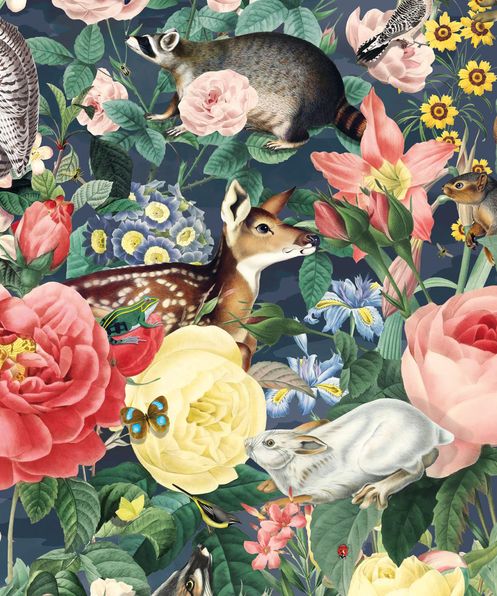 Bush Bouquet Spring Wallpaper, Nightfall