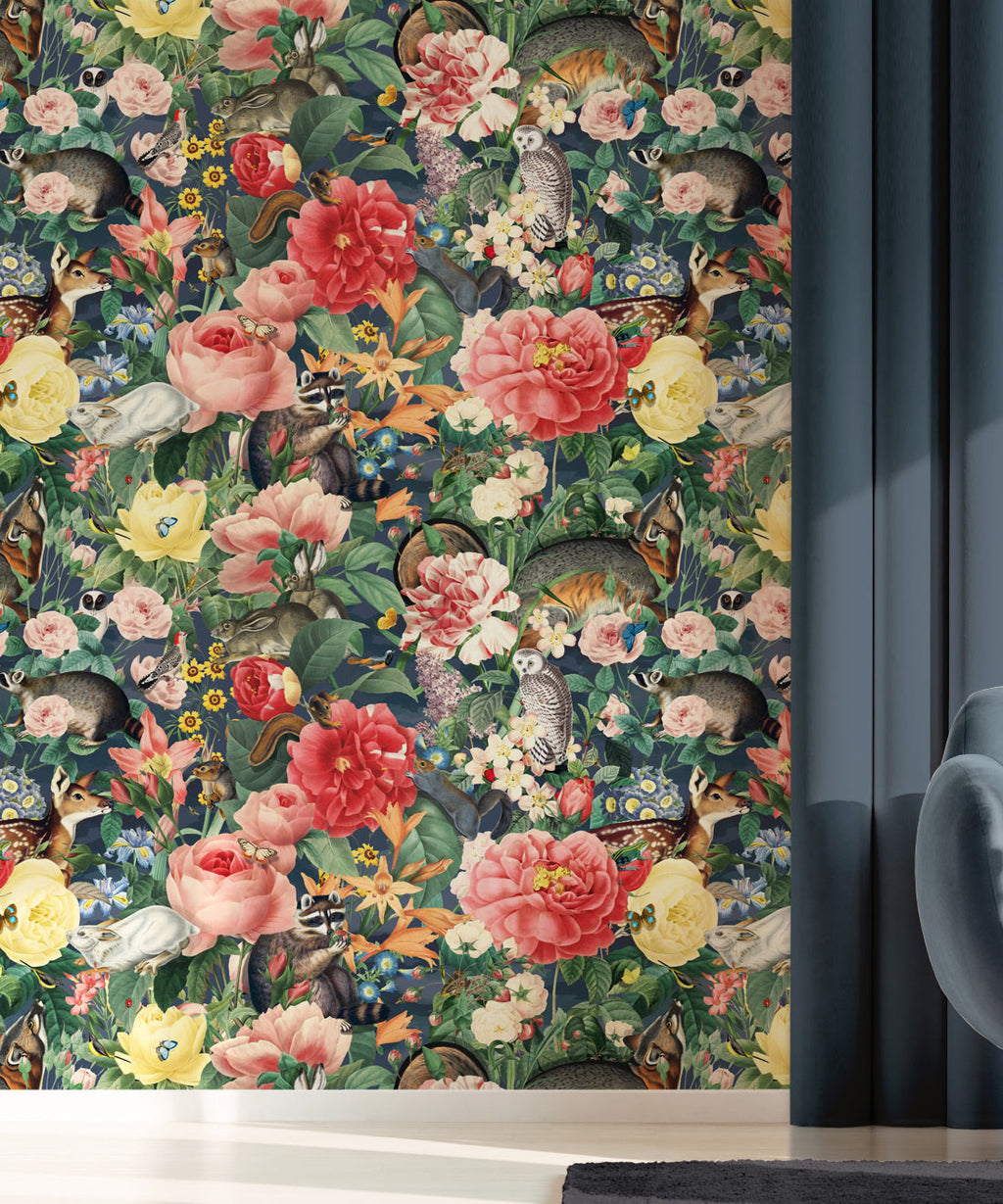 Bush Bouquet Spring Wallpaper, Nightfall