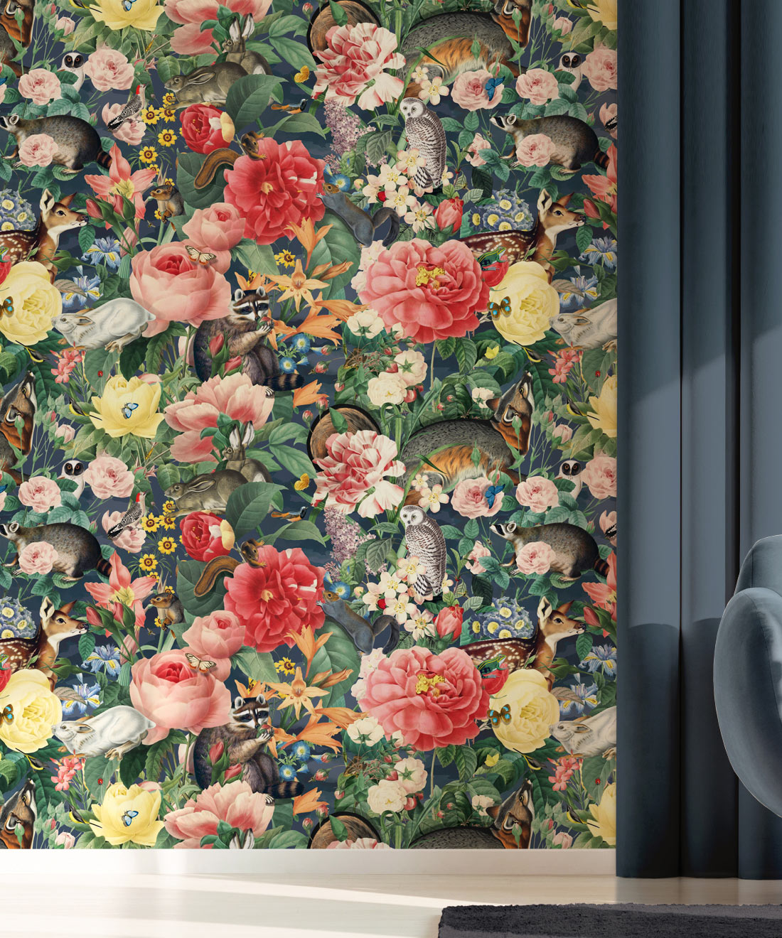 Bush Bouquet Spring Wallpaper, Nightfall