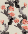 Cactus Wallpaper, Twilight Pink