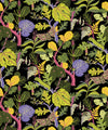 Caterpillar Wallpaper, Black