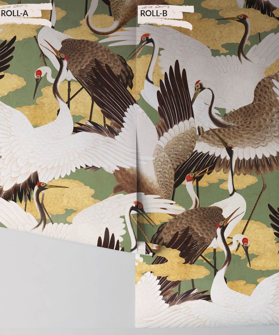 Cranes Wallpaper, Midori