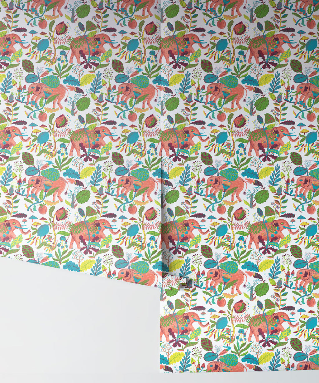 Elephant Wallpaper, Peaches