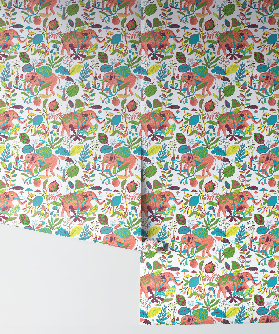 Elephant Wallpaper, Peaches