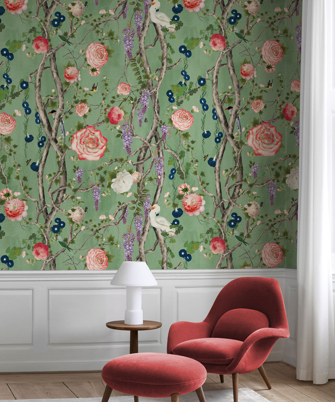 Empress Wallpaper, Tea Garden