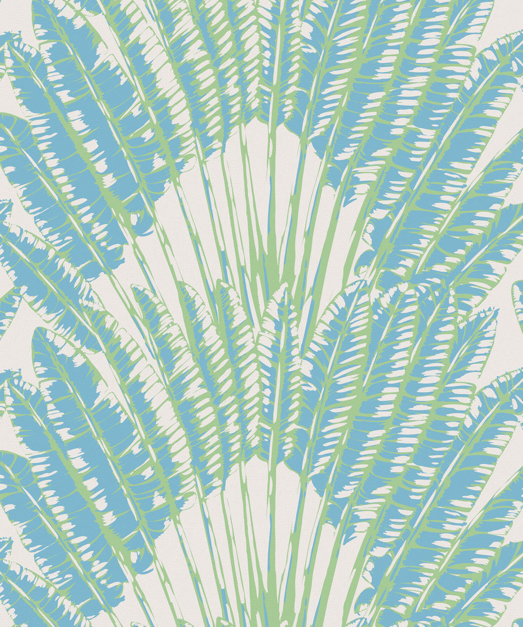 Feather Palm Wallpaper, Seabreeze