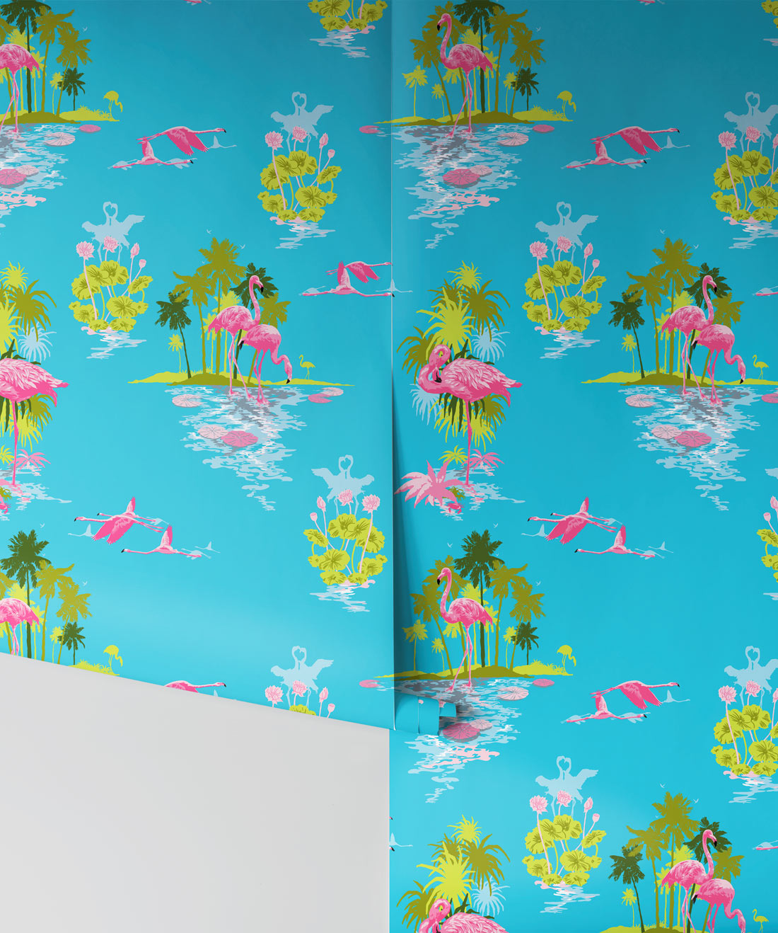 Flamingo Wallpaper, Day