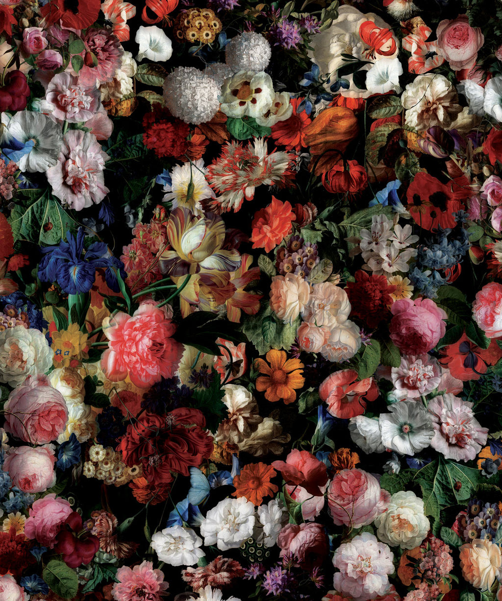 Flower Pool Wallpaper, Full Bloom