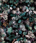 Flower Pool Wallpaper, Blue Frost