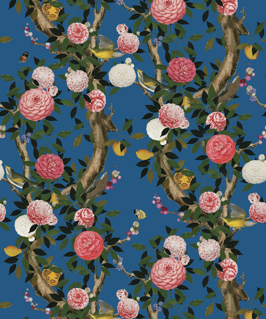 Garden Bloom Wallpaper, Iznik