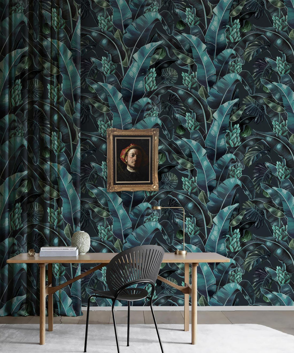 Kingdom Palm Wallpaper, Noche