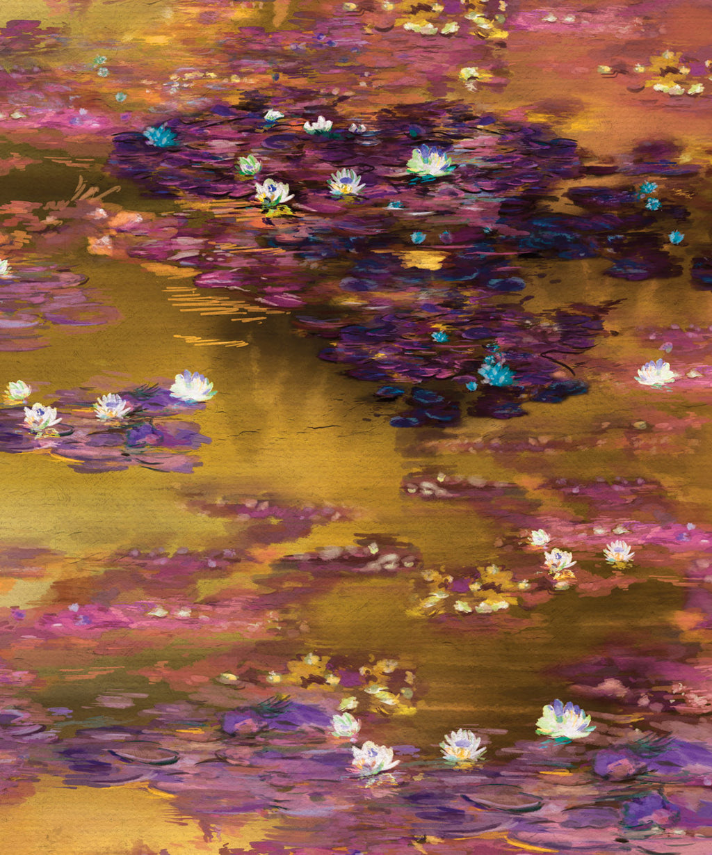 Water Lillies Wallpaper, Luminere