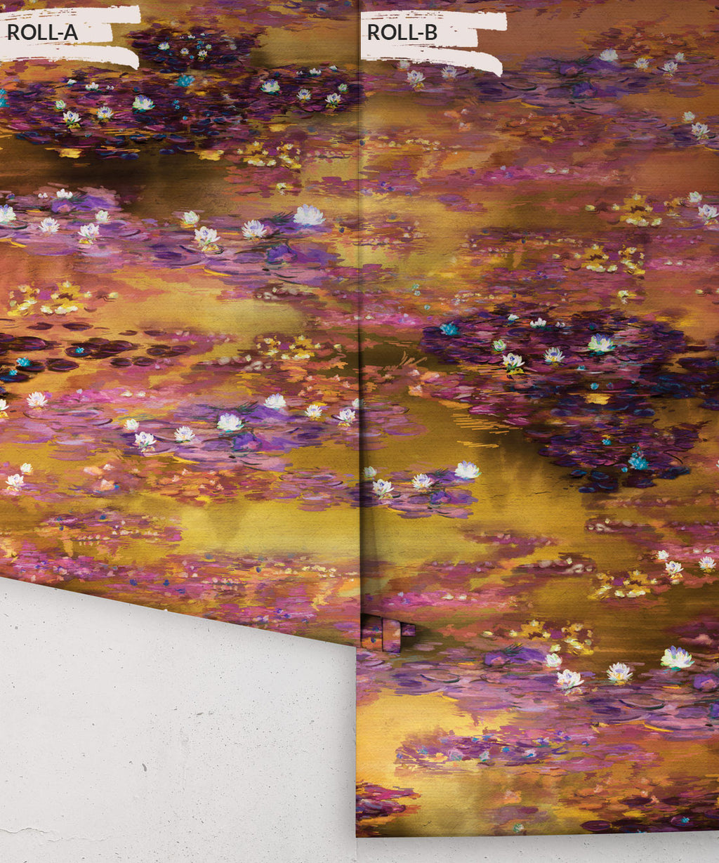 Water Lillies Wallpaper, Luminere