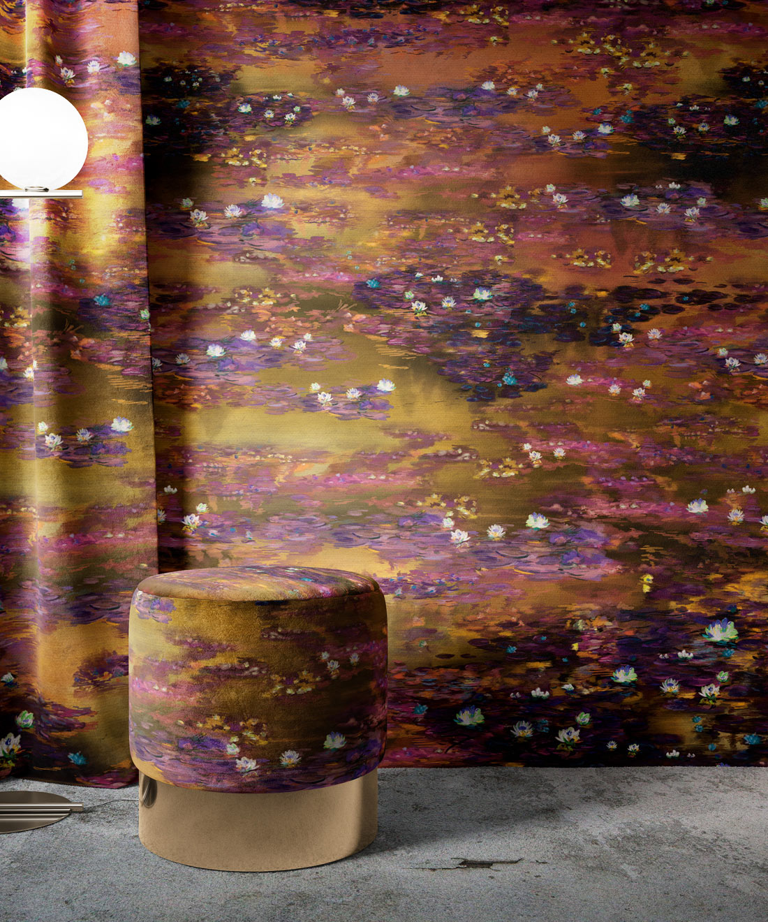 Water Lillies Wallpaper, Luminere