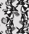 Magpie Wallpaper, Black & White